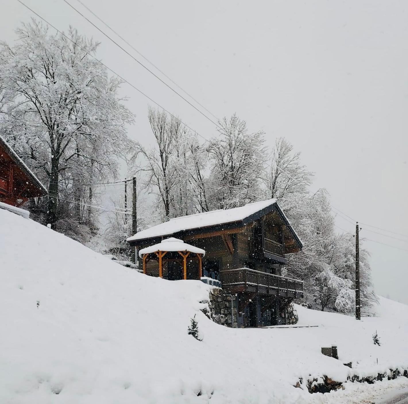 Chalet Du Bonheur Villa Bonnevaux  Kültér fotó