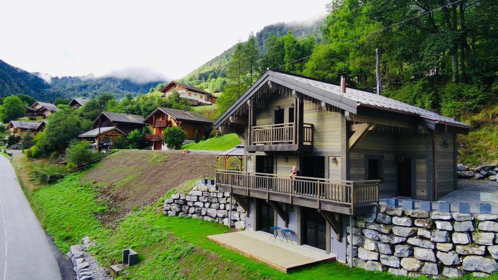 Chalet Du Bonheur Villa Bonnevaux  Kültér fotó