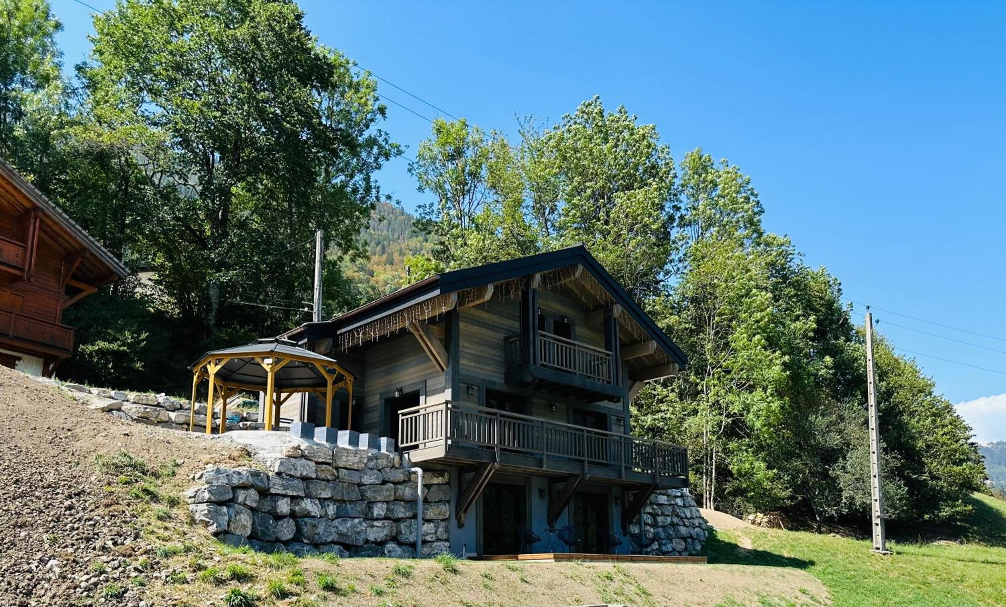 Chalet Du Bonheur Villa Bonnevaux  Kültér fotó