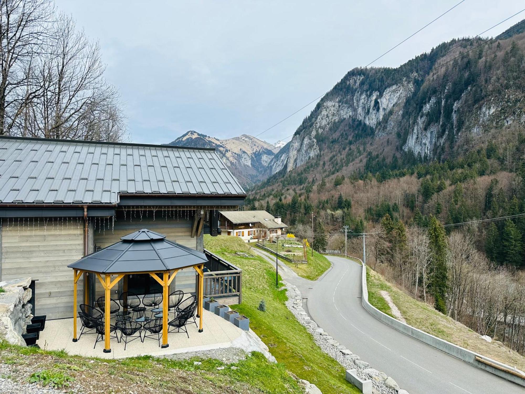 Chalet Du Bonheur Villa Bonnevaux  Kültér fotó