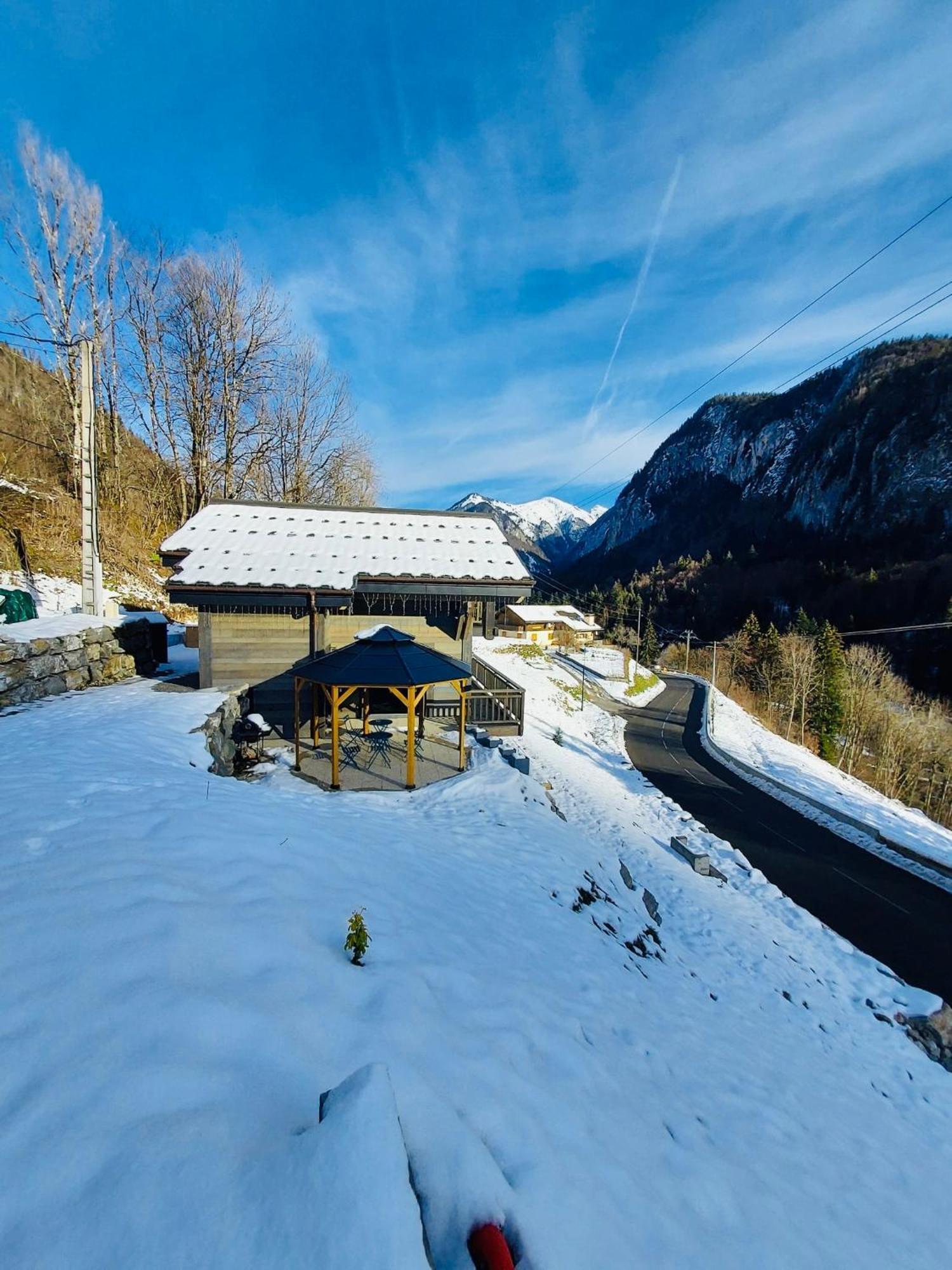 Chalet Du Bonheur Villa Bonnevaux  Kültér fotó