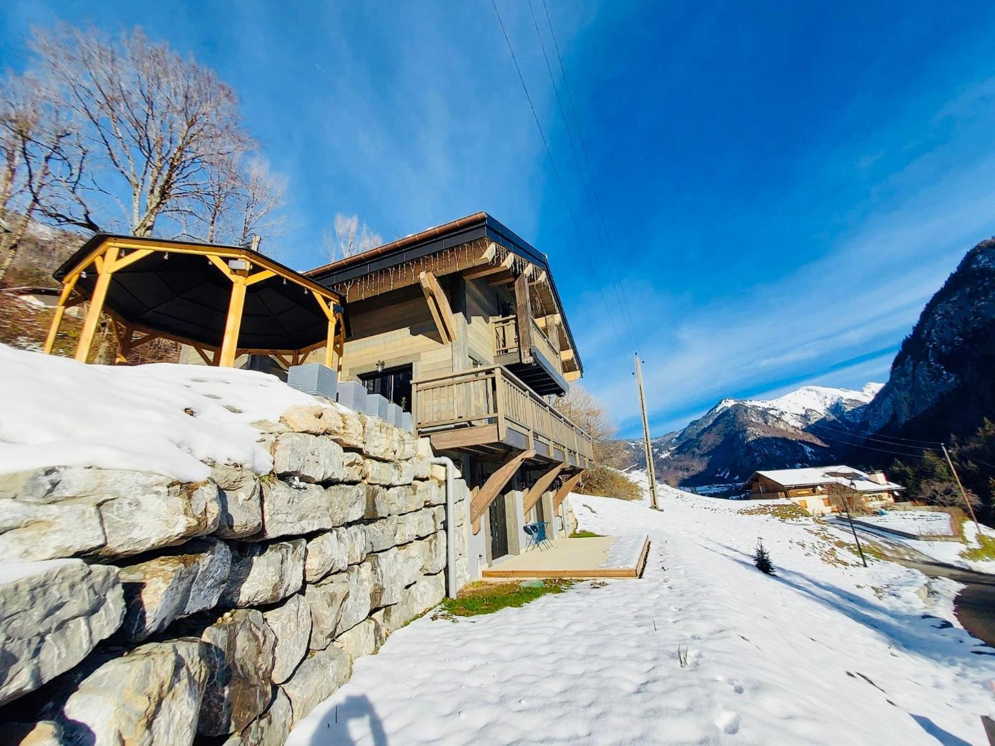 Chalet Du Bonheur Villa Bonnevaux  Kültér fotó