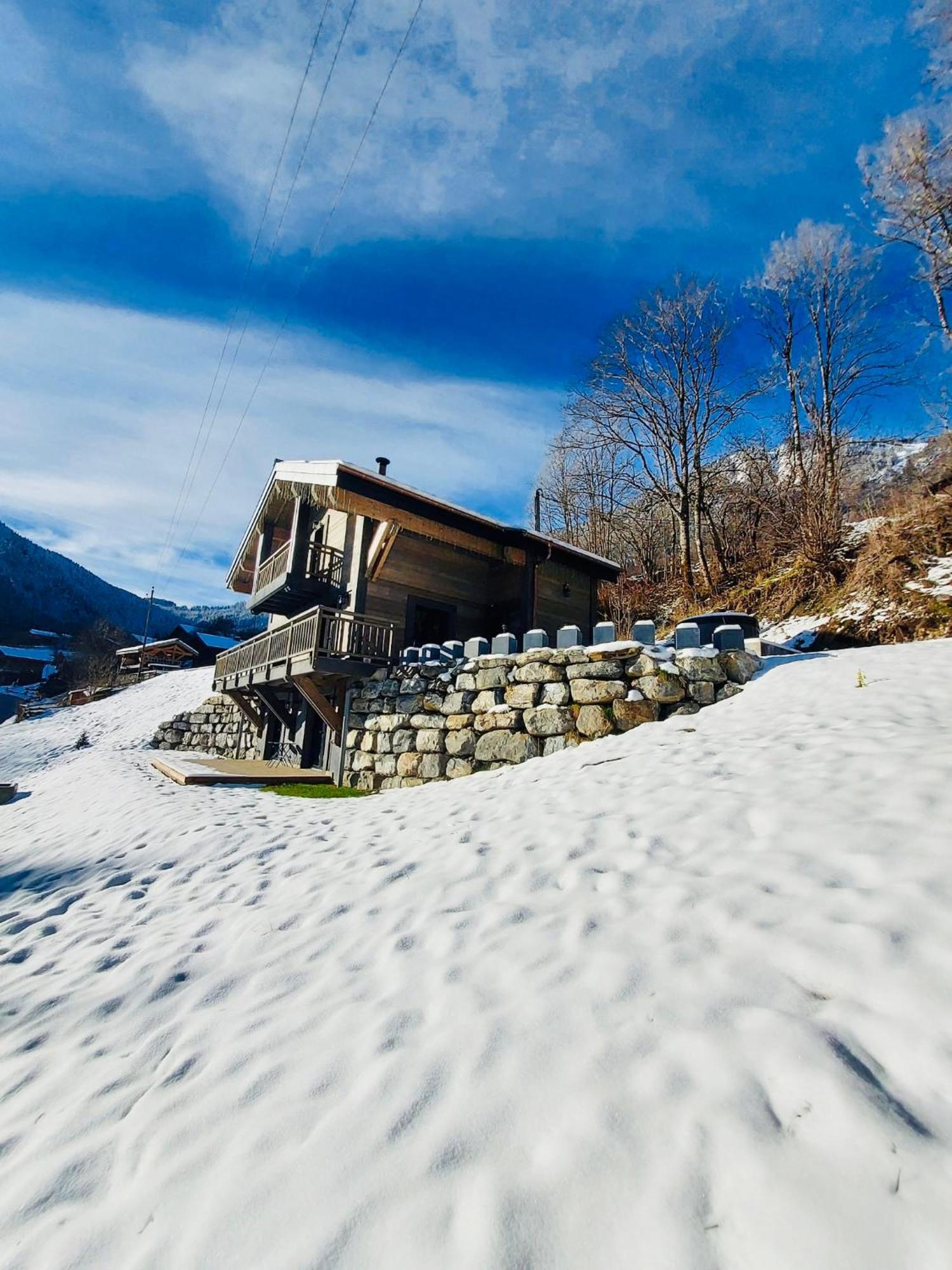 Chalet Du Bonheur Villa Bonnevaux  Kültér fotó