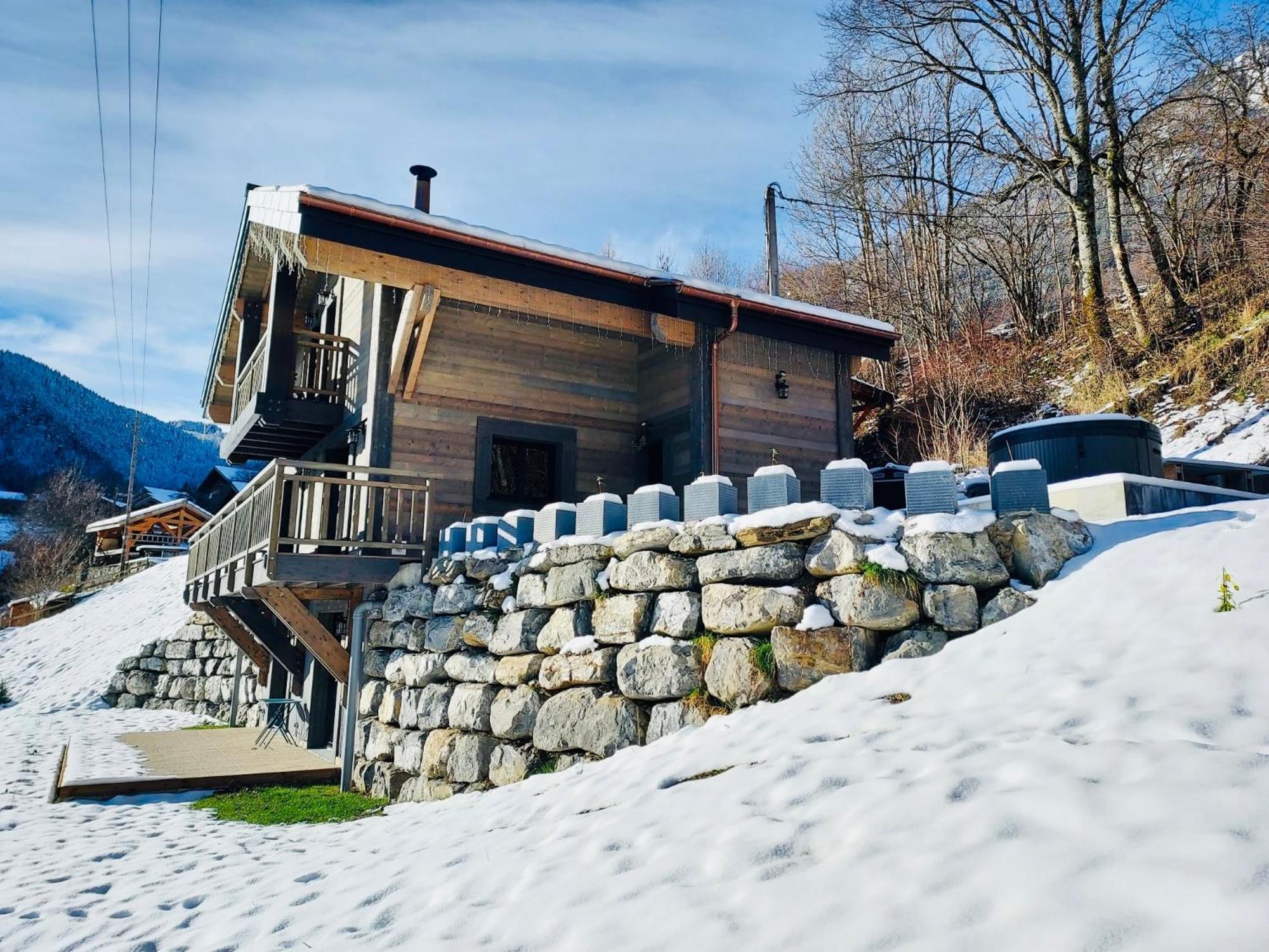 Chalet Du Bonheur Villa Bonnevaux  Kültér fotó